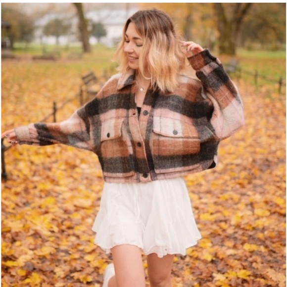 Zara Plaid Jacket - Picture 6 of 6